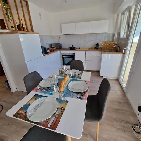 Le Brasilia - 4 Pers - 10 Min Palais - Climatise - Centre Lägenhet Cannes