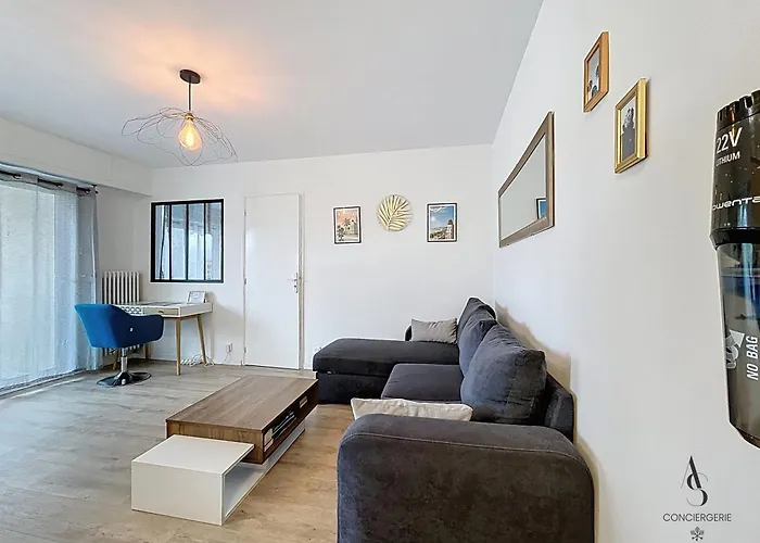 Le Brasilia - 4 Pers - 10 Min Palais - Climatise - Centre Lejlighed