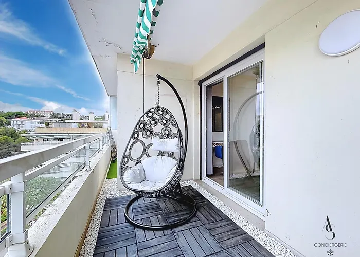 Le Brasilia - 4 Pers - 10 Min Palais - Climatise - Centre Lejlighed Cannes