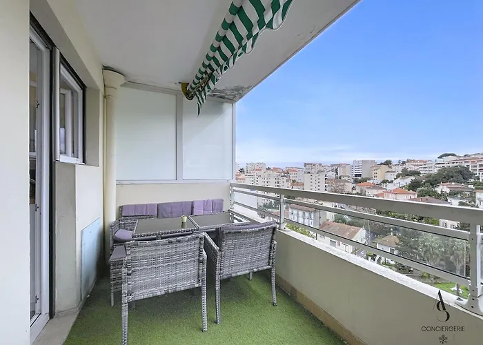 Daire Le Brasilia - 4 Pers - 10 Min Palais - Climatise - Centre *
