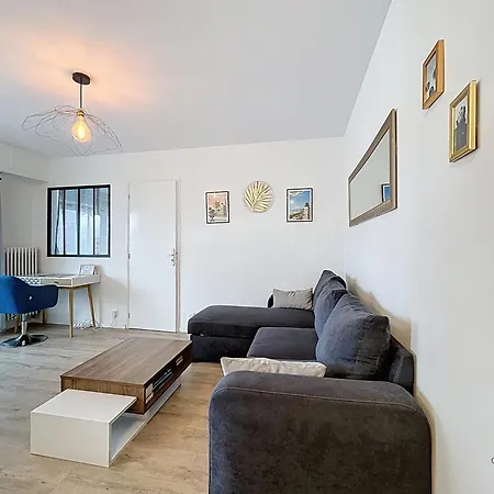 Le Brasilia - 4 Pers - 10 Min Palais - Climatise - Centre Appartement