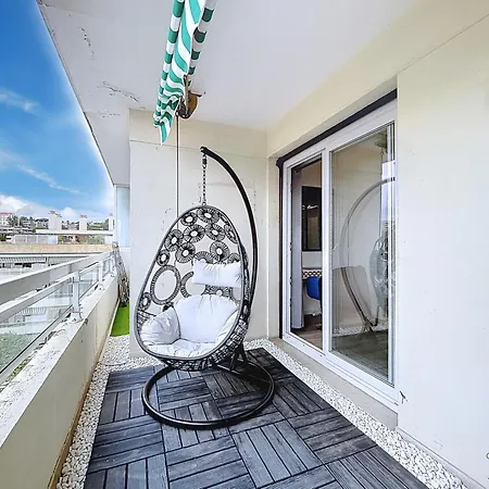 Le Brasilia - 4 Pers - 10 Min Palais - Climatise - Centre Appartement Cannes