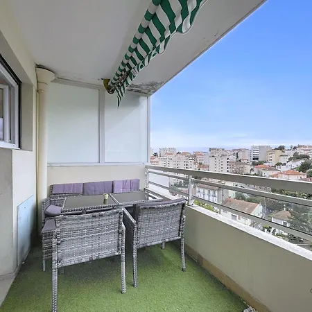 Appartement Le Brasilia - 4 Pers - 10 Min Palais - Climatise - Centre *